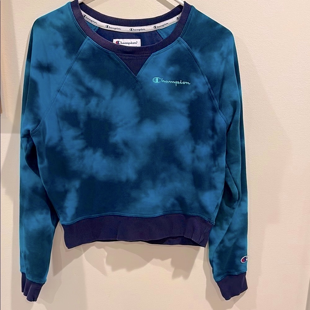Champion Blue Crew Neck Sweater
